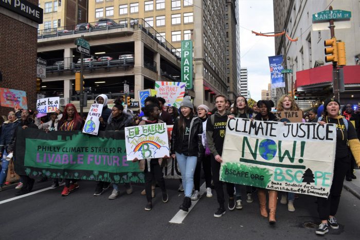 Photo of the Youth Climate Strike in 2019.